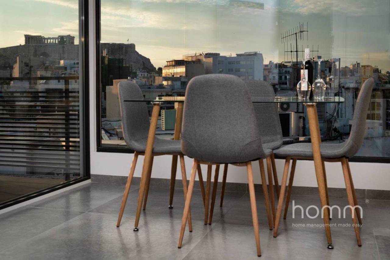 59M² Homm Loft- Penthouse With Acropolis View,2Ppl Appartement Athene Buitenkant foto