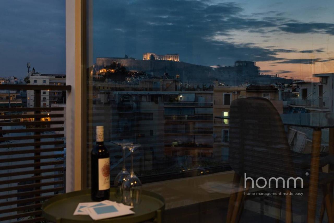 59M² Homm Loft- Penthouse With Acropolis View,2Ppl Appartement Athene Buitenkant foto