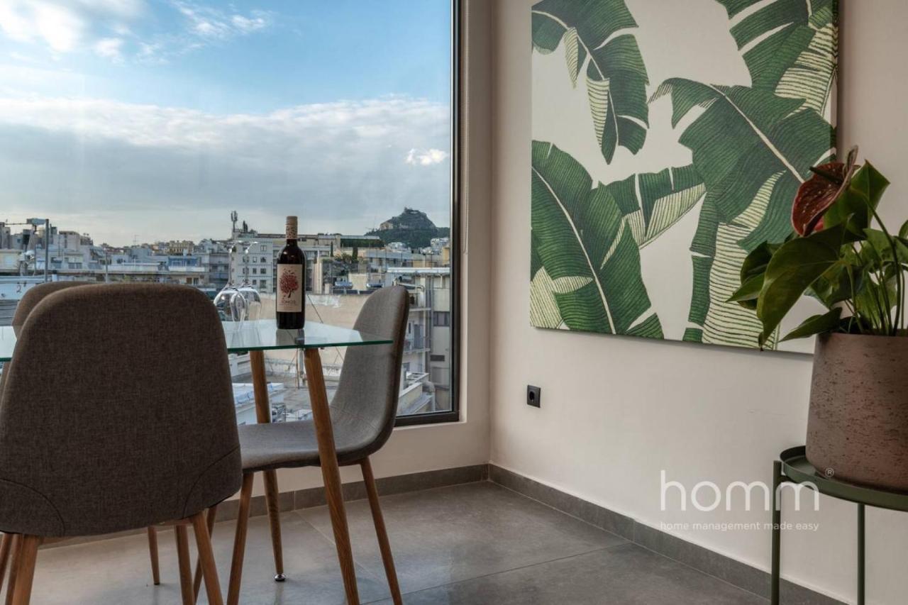 59M² Homm Loft- Penthouse With Acropolis View,2Ppl Appartement Athene Buitenkant foto